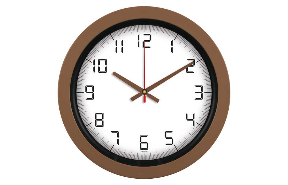 V30-346 Plastik Duvar Saati