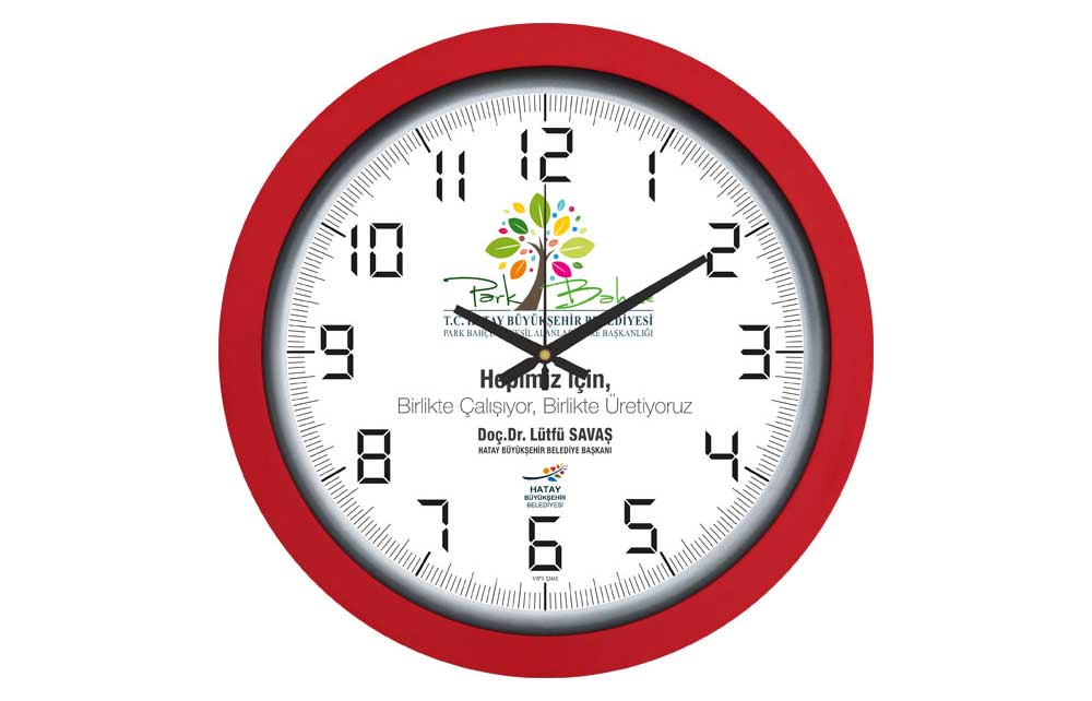 V30-546 Plastik Duvar Saati