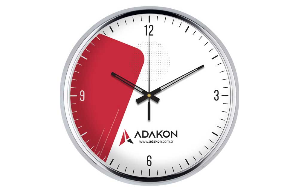 V30-950-B Metal Duvar Saati